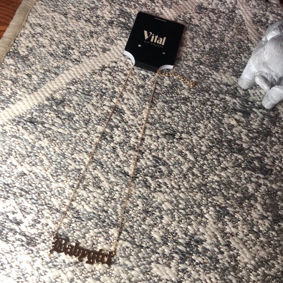 Baby girl chasin dreams necklace🖤 ✨ - Picture 3 of 5